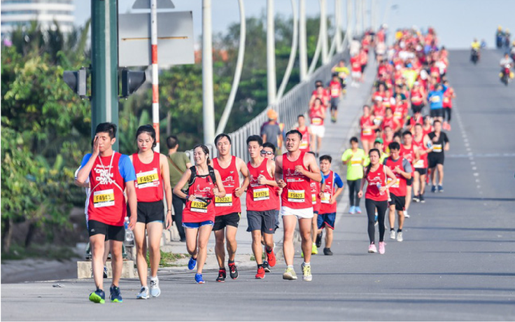 Cấm xe nhiều tuyến đường trung tâm TP.HCM phục vụ giải marathon quốc tế