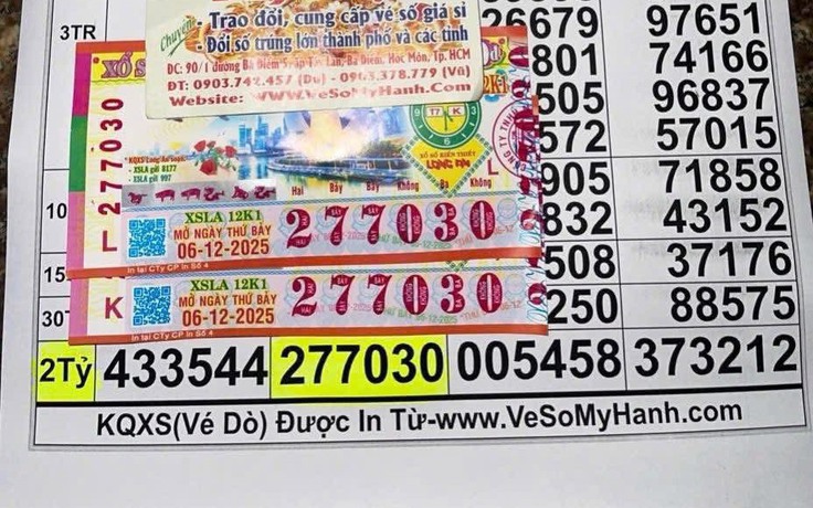 Trúng độc đắc 4 tỉ xổ số miền Nam, khách về quê mua đất cất nhà
