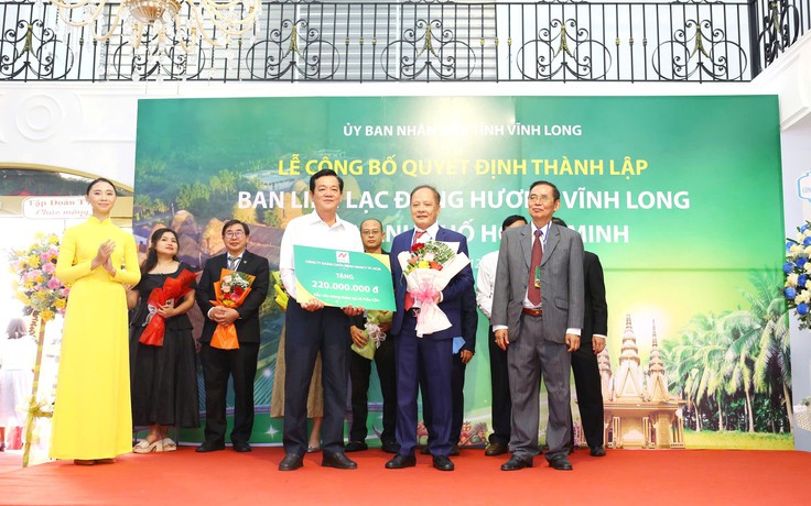 Ban liên lạc đồng hương Vĩnh Long vận động 6,55 tỉ đồng giúp người nghèo