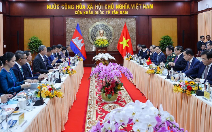 Phấn đấu đưa kim ngạch thương mại Việt Nam - Campuchia đạt 20 tỉ USD