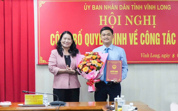 Phó bí thư Tỉnh đoàn làm Phó giám đốc Sở VH-TT-DL Vĩnh Long