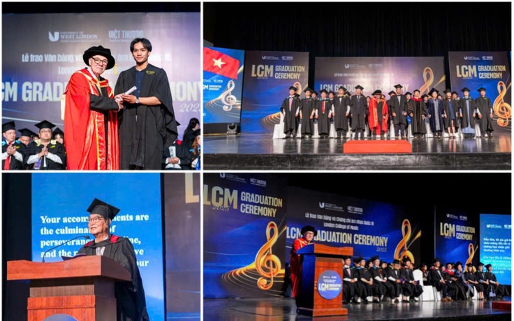 Lễ trao văn bằng LCM 2025 - kỳ thi âm nhạc quốc tế tại Việt Nam