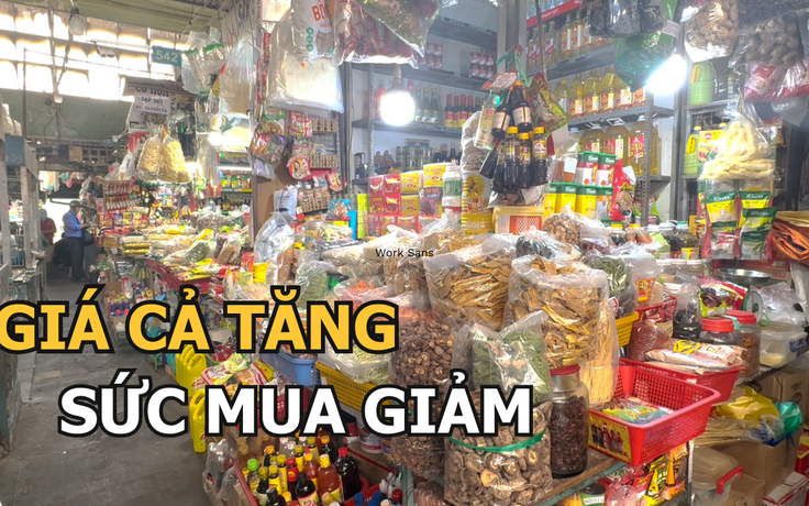 Chợ mở cửa bán lại sau tết, tiểu thương 'ngao ngán' vì sức mua giảm