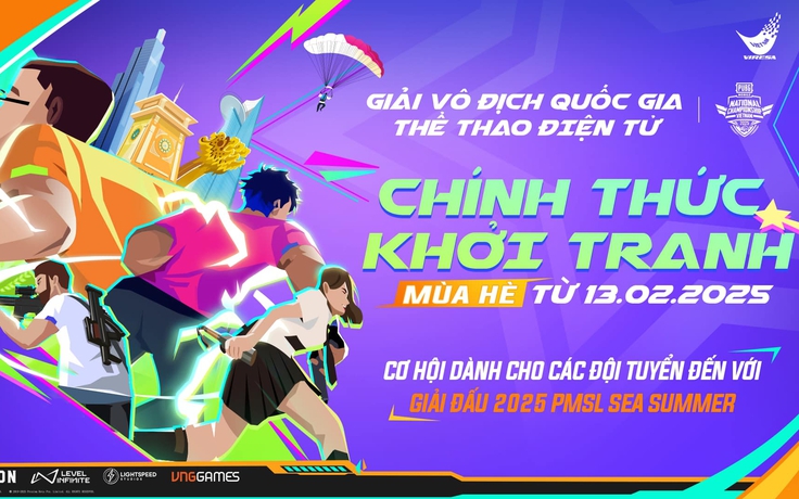 Giải Vô địch Quốc gia 2025 PUBG Mobile (PMNC 2025) chính thức khởi tranh