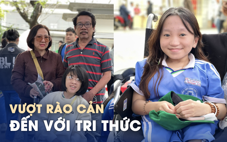 Những thí sinh đặc biệt, vượt rào cản thể chất đến với tri thức trong chương trình Tư vấn mùa thi 2025