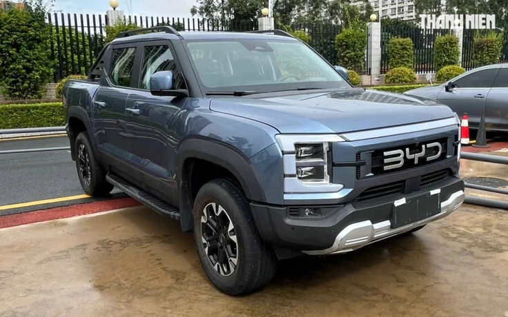 Xe bán tải hybrid sạc điện BYD Shark bành trướng Đông Nam Á, đấu Ford Ranger