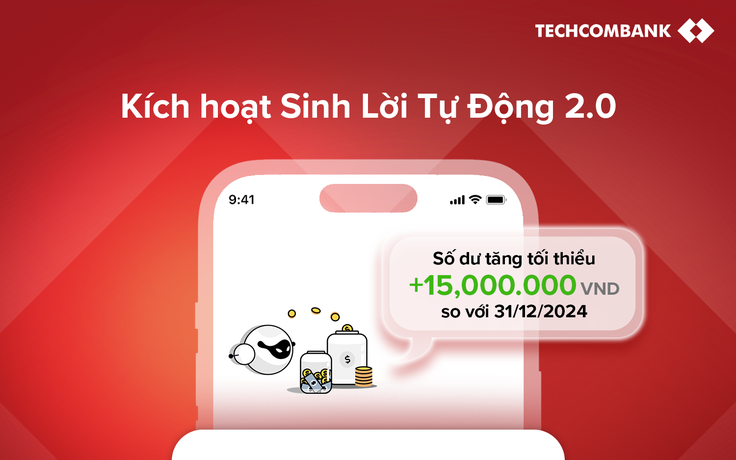 ‘Ông lớn’ Techcombank Sinh Lời Tự Động nâng trải nghiệm khách hàng lên tầm cao mới