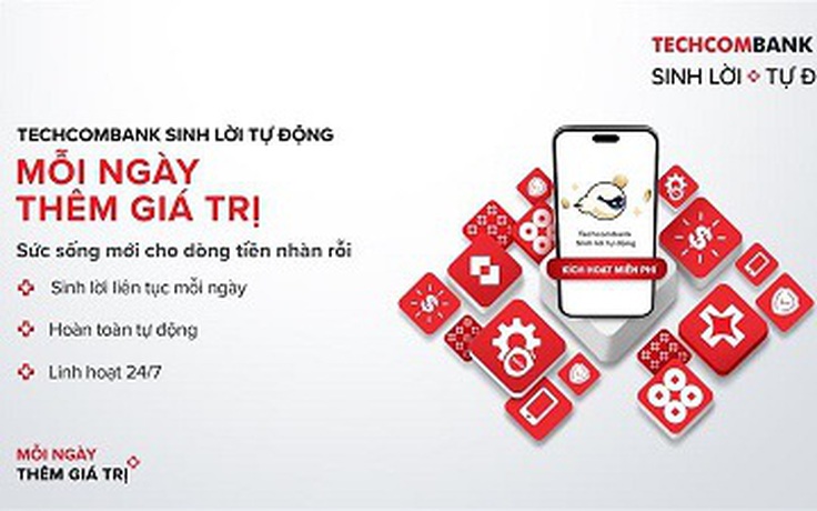 Techcombank 'Sinh lời tự động' 2.0 và câu chuyện tạo xu thế về trải nghiệm số