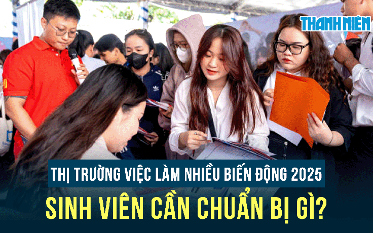 Thị trường việc làm nhiều biến động 2025: Sinh viên cần chuẩn bị gì?