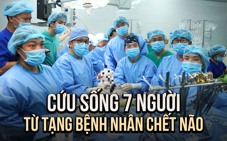 CSGT mở đường, 3 bệnh viện thần tốc lấy đa tạng từ người chết não cứu 7 người