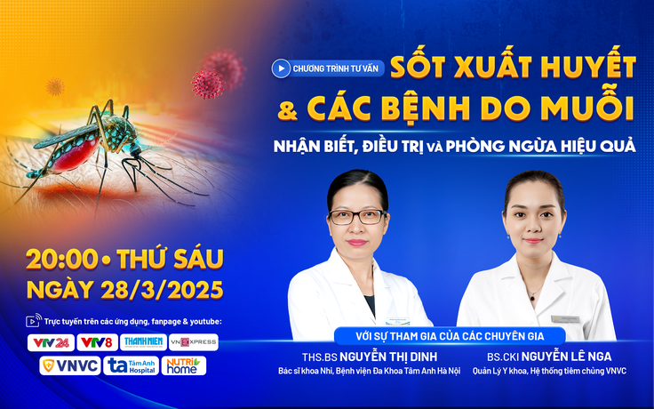 Tiêm vắc xin phòng bệnh do muỗi đốt