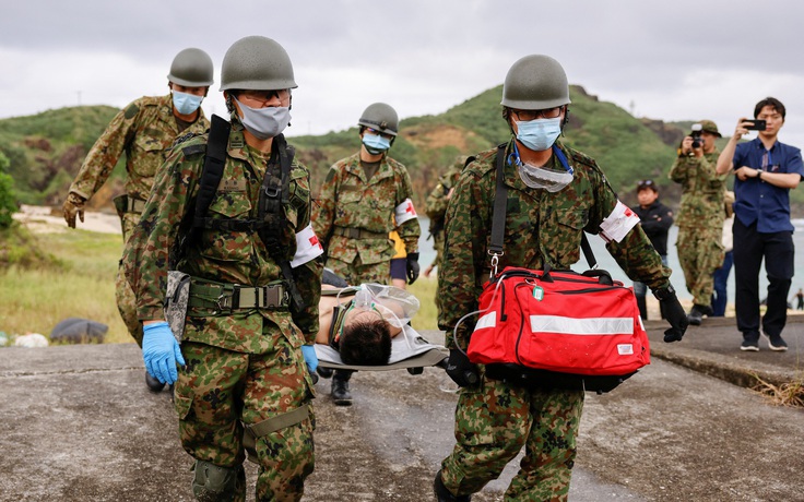 Nhật Bản công bố kế hoạch sơ tán khẩn dân đảo gần Đài Loan