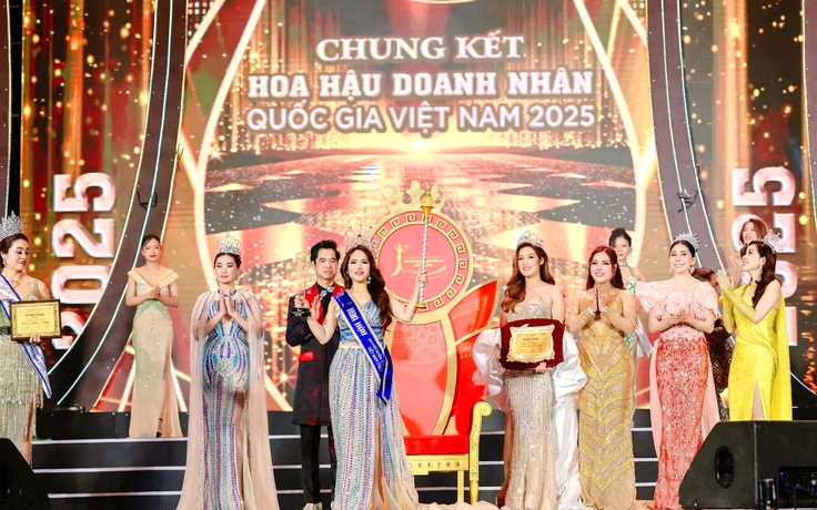 Nữ thạc sĩ Anh ngữ đăng quang Hoa hậu Doanh nhân Quốc gia Việt Nam 2025
