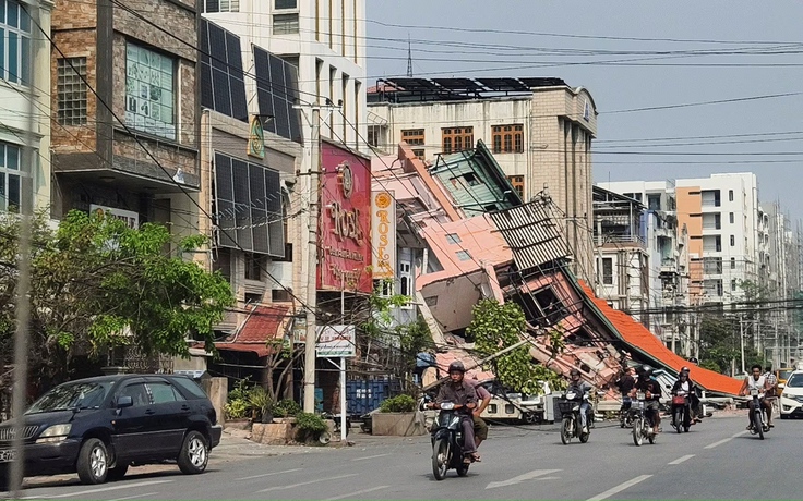 Thiệt mạng vì động đất Myanmar vượt mốc 1.000 người, vẫn còn tăng