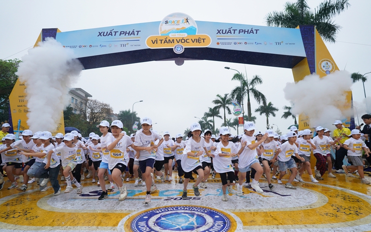 Giải chạy S-Race 2025 tại Hà Tĩnh: Hơn 10.000 VĐV học sinh tranh tài