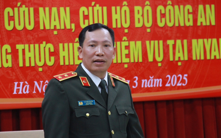 Thứ trưởng Bộ Công an: Cứu trợ Myanmar - giúp bạn như giúp mình