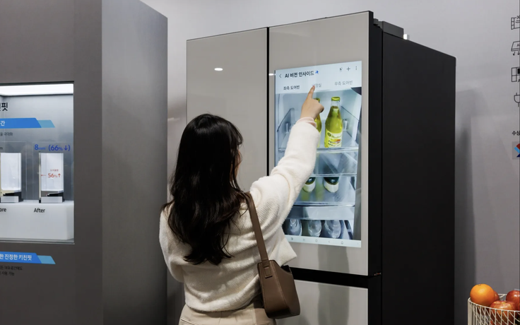 Tủ lạnh Samsung giúp tìm điện thoại thất lạc