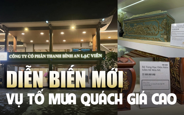 Vụ người dân tố mua quách giá cao: Công an xuất hiện tại Công ty Thanh Bình An Lạc Viên