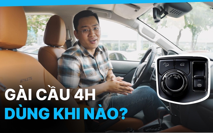 Nên dùng chế độ gài cầu 4H ở cung đường nào?