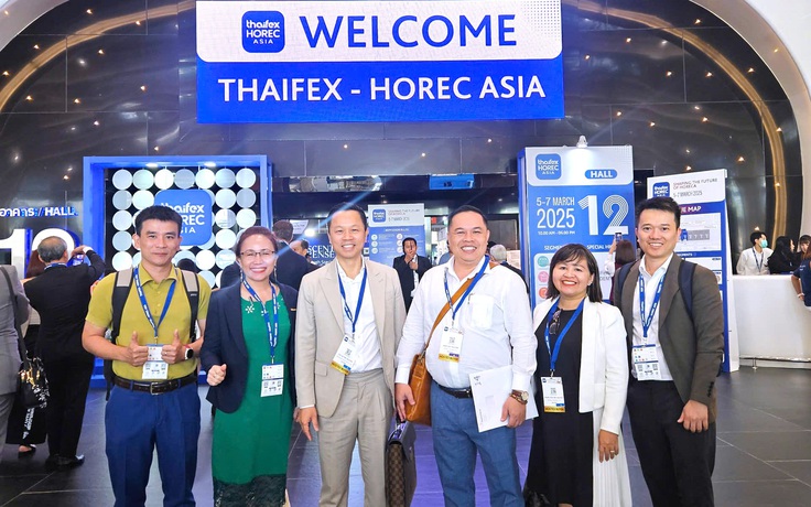 Lãnh đạo Menas International khám phá tương lai ngành Horeca tại ThaiFex-Asia 2025