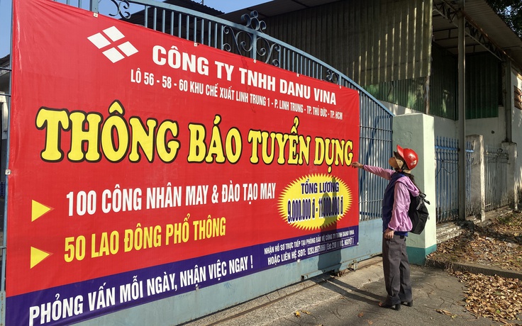 Tình hình lao động - việc làm: Doanh nghiệp TP.HCM ‘khát’ lao động phổ thông