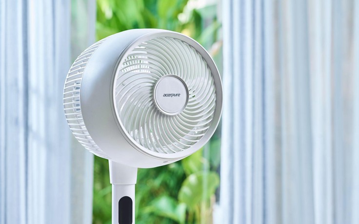 Giữ tâm trạng thoải mái giữa những ngày nóng cùng quạt đối lưu không khí Acerpure Cozy
