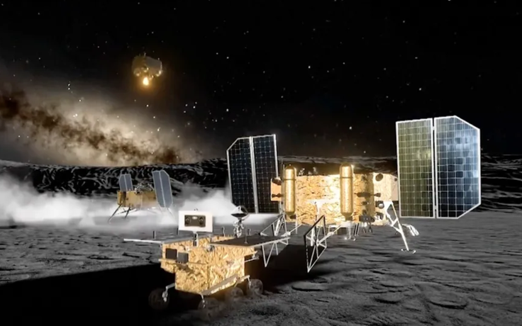 Trung Quốc sẽ dùng đất mặt trăng để in gạch xây căn cứ tại đây