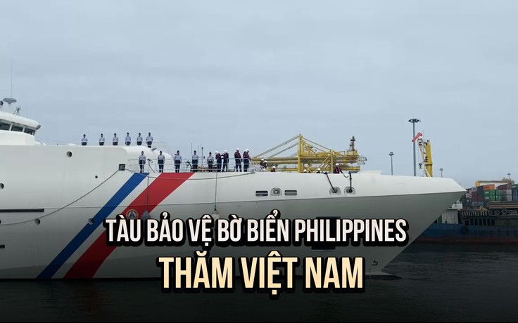 TP.Đà Nẵng đón tàu của Lực lượng bảo vệ bờ biển Philippines