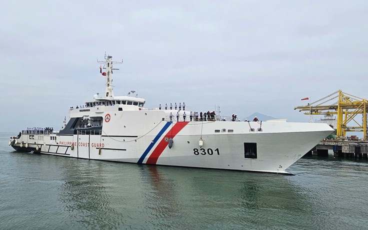 Tàu của Lực lượng bảo vệ bờ biển Philippines lần đầu thăm TP.Đà Nẵng
