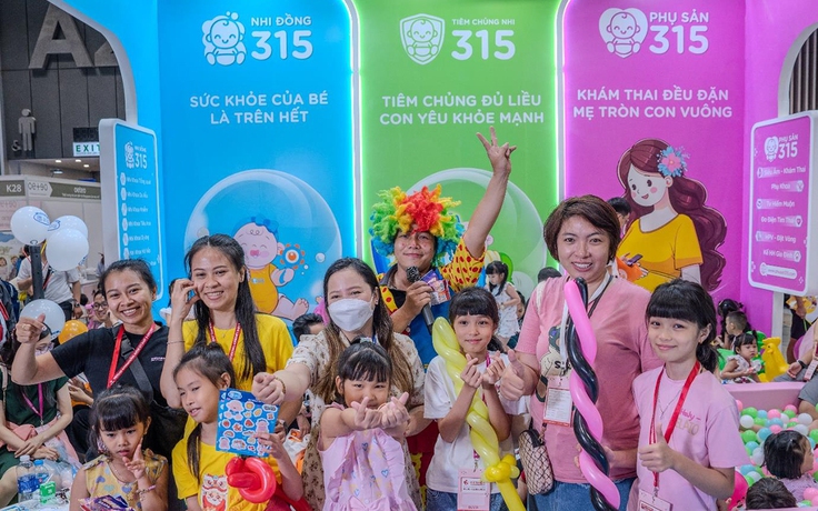 Hệ thống Y tế 315 có mặt trong triển lãm Vietbaby Fair 2025