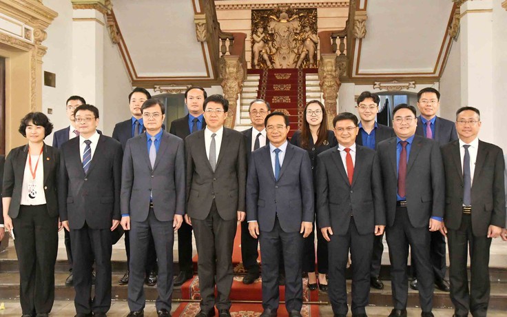 Lãnh đạo TP.HCM tiếp xã giao T.Ư Đoàn TNCS Trung Quốc