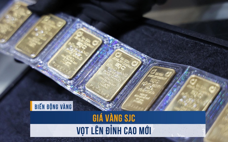 Biến động vàng ngày 17.4: Giá vàng tăng vũ bão sau cú sốc thuế, SJC vọt lên đỉnh cao mới