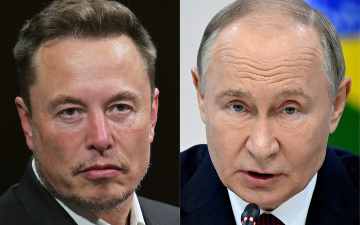 Tổng thống Putin ca ngợi tỉ phú Musk