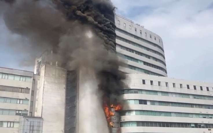 Cháy tòa nhà Việt Tower xuất phát từ trục kỹ thuật