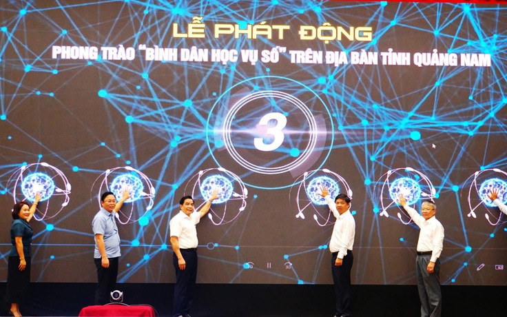 Quảng Nam phát động 'Bình dân học vụ số’