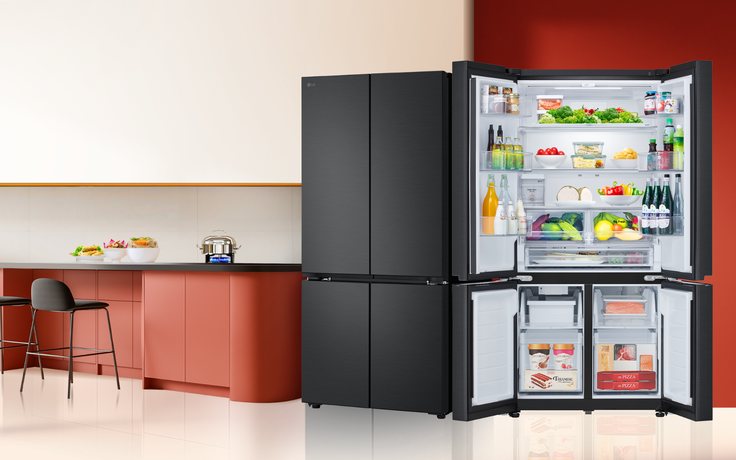 Tủ lạnh sạch mùi, kháng khuẩn dành riêng cho gian bếp Việt