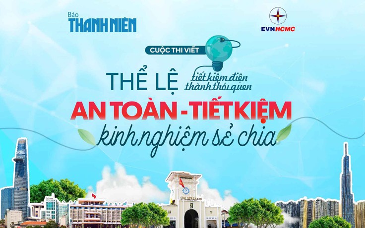 14 giờ, Báo Thanh Niên trực tiếp lễ phát động cuộc thi 'Tiết kiệm điện thành thói quen' lần 3