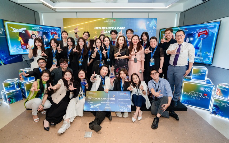 Đội RMIT chiến thắng cuộc thi L'Oréal Brandstorm 2025, giành suất đến Paris