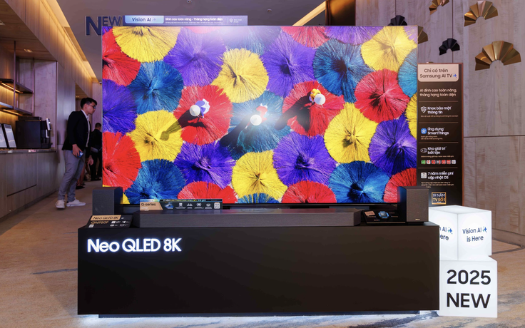 Samsung trình làng thế hệ TV AI 2025 tại Việt Nam