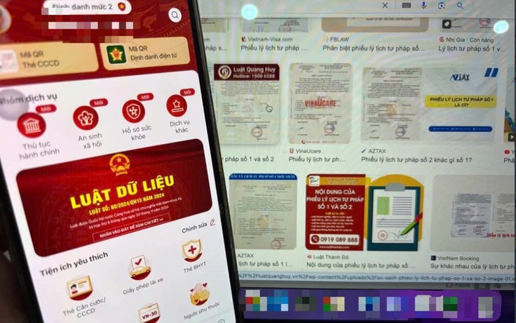 Giảm 15 - 20% phí khi nộp hồ sơ cấp phiếu lý lịch tư pháp trực tuyến