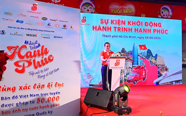 Saigon Co.op chính thức khởi động chương trình Hành trình Hạnh phúc 2025