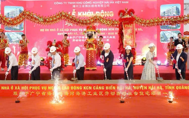 Công nhân tại KCN Cảng biển Hải Hà sắp có nhà ở xã hội