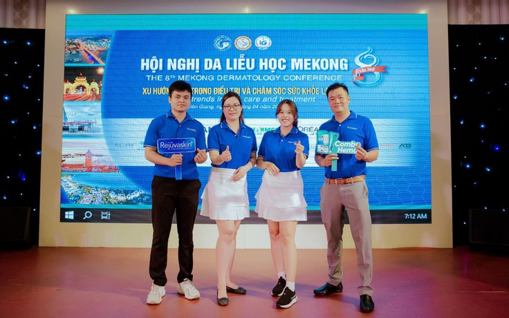 Rejuvaskin Việt Nam nổi bật tại Hội nghị Da liễu học Mekong lần thứ 8