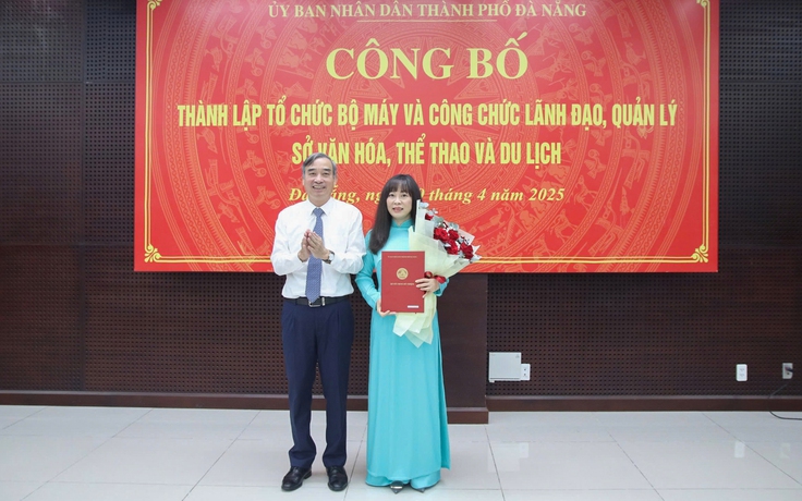Bà Trương Thị Hồng Hạnh làm Giám đốc Sở VH-TT-DL TP.Đà Nẵng vừa thành lập