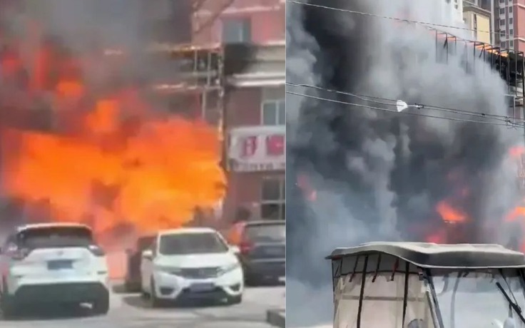 Nhà hàng Trung Quốc bốc cháy dữ dội, 22 người thiệt mạng