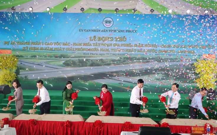 Động thổ dự án thành phần 1 tuyến cao tốc Gia Nghĩa - Chơn Thành