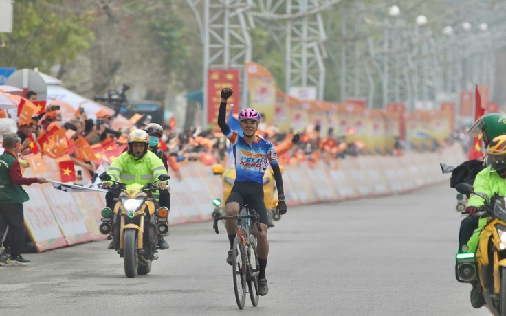 'Cánh chim lạ' Nguyễn Anh Huy tỏa sáng ở Cúp xe đạp truyền hình TP.HCM