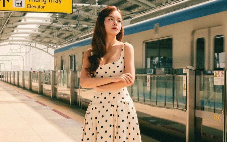 Họa tiết chấm bi phủ sóng tủ đồ ngày hè