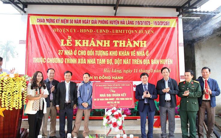 Xóa nhà tạm, 'xây' lòng dân: Hoàn thành bằng được 'mệnh lệnh trái tim'