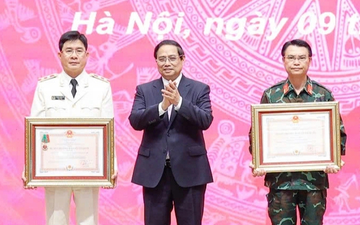 Thủ tướng tuyên dương lực lượng hỗ trợ Myanmar khắc phục hậu quả động đất